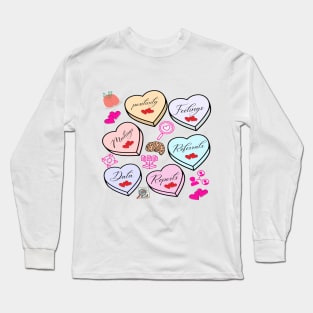 Psychology Valentines, School Psychologist Valentine Long Sleeve T-Shirt